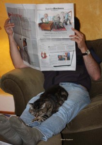 Maggie on the lap of luxury Maggie on the lap of luxury