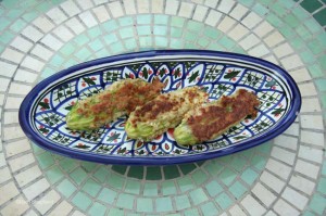Stuffed squash blossoms Stuffed squash blossoms