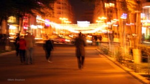 Yerevan at night Armenia