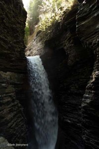 Watkins Glen waterfall