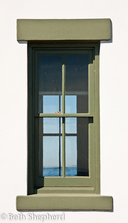 Light house window, Discovery Park