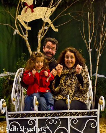 The three of us are cold