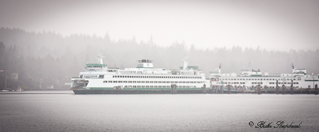 Ferry across the Puget Sound