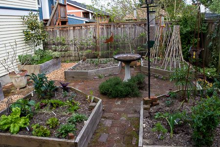 finished garden remodel