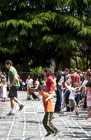 Hopscotch CD hopping world record attempt