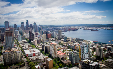 Seattle from the Space Needle