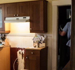 Waiting for a new stove