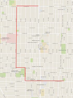 Hopscotch C.D. route