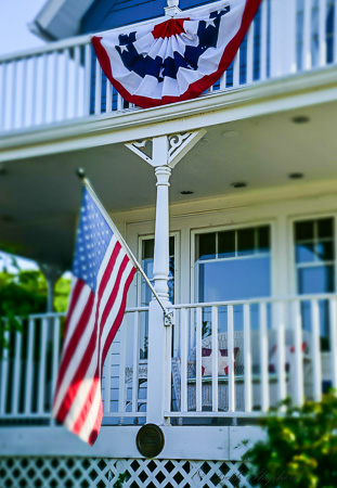 Gig Harbor house on July 4