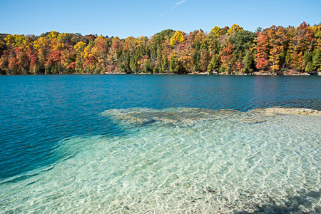 Autumn at Green Lake State Park